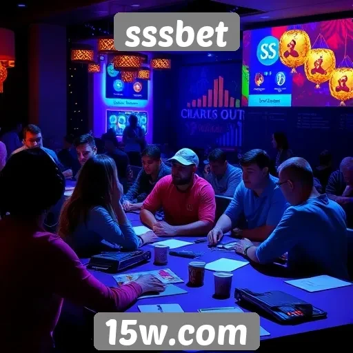 Interação da comunidade no site sssbet