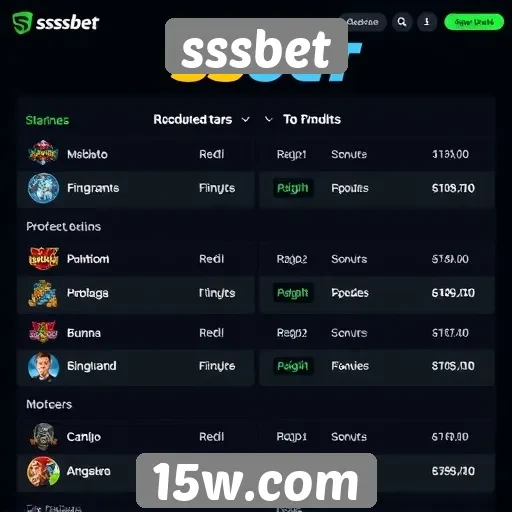 Produtos populares no sssbet